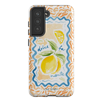 Dolce Far Niente Printed Phone Cases Samsung Galaxy S21 FE / Armoured by Cass Deller - The Dairy