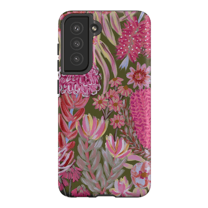 Floral Island Printed Phone Cases Samsung Galaxy S21 FE / Armoured by Amy Gibbs - The Dairy