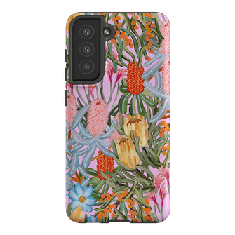 Floral Sorbet Printed Phone Cases Samsung Galaxy S21 FE / Armoured by Amy Gibbs - The Dairy