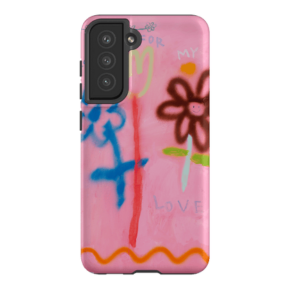 Flowers Printed Phone Cases Samsung Galaxy S21 FE / Armoured by Kate Eliza - The Dairy