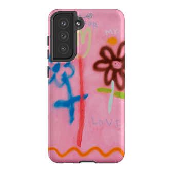 Flowers Printed Phone Cases Samsung Galaxy S21 FE / Armoured by Kate Eliza - The Dairy