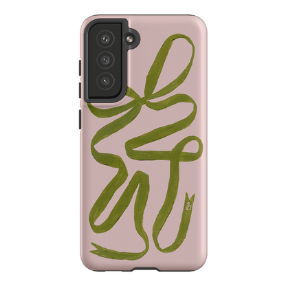 Garden Ribbon Printed Phone Cases Samsung Galaxy S21 FE / Armoured by Jasmine Dowling - The Dairy