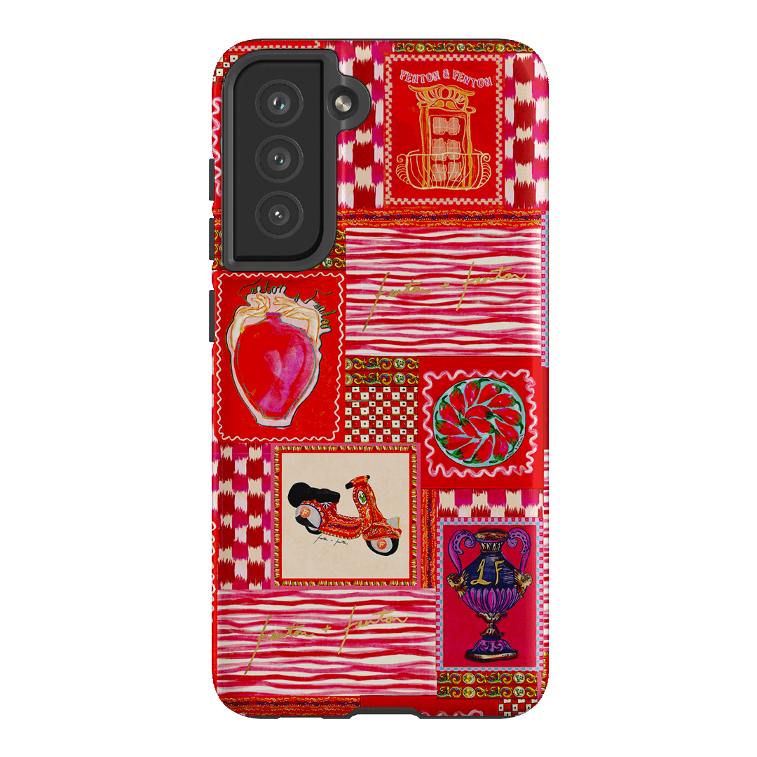 Sicilia Printed Phone Cases Samsung Galaxy S21 FE / Armoured by Fenton & Fenton - The Dairy