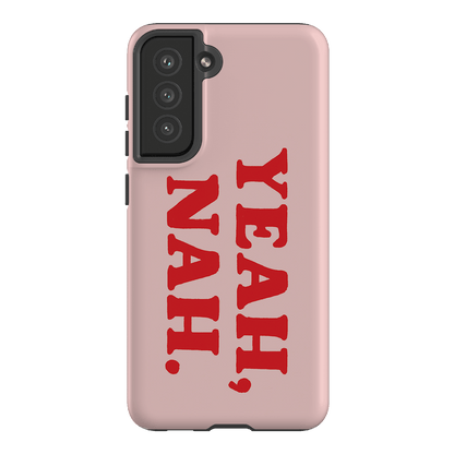 Yeah Nah Printed Phone Cases Samsung Galaxy S21 FE / Armoured by Jasmine Dowling - The Dairy