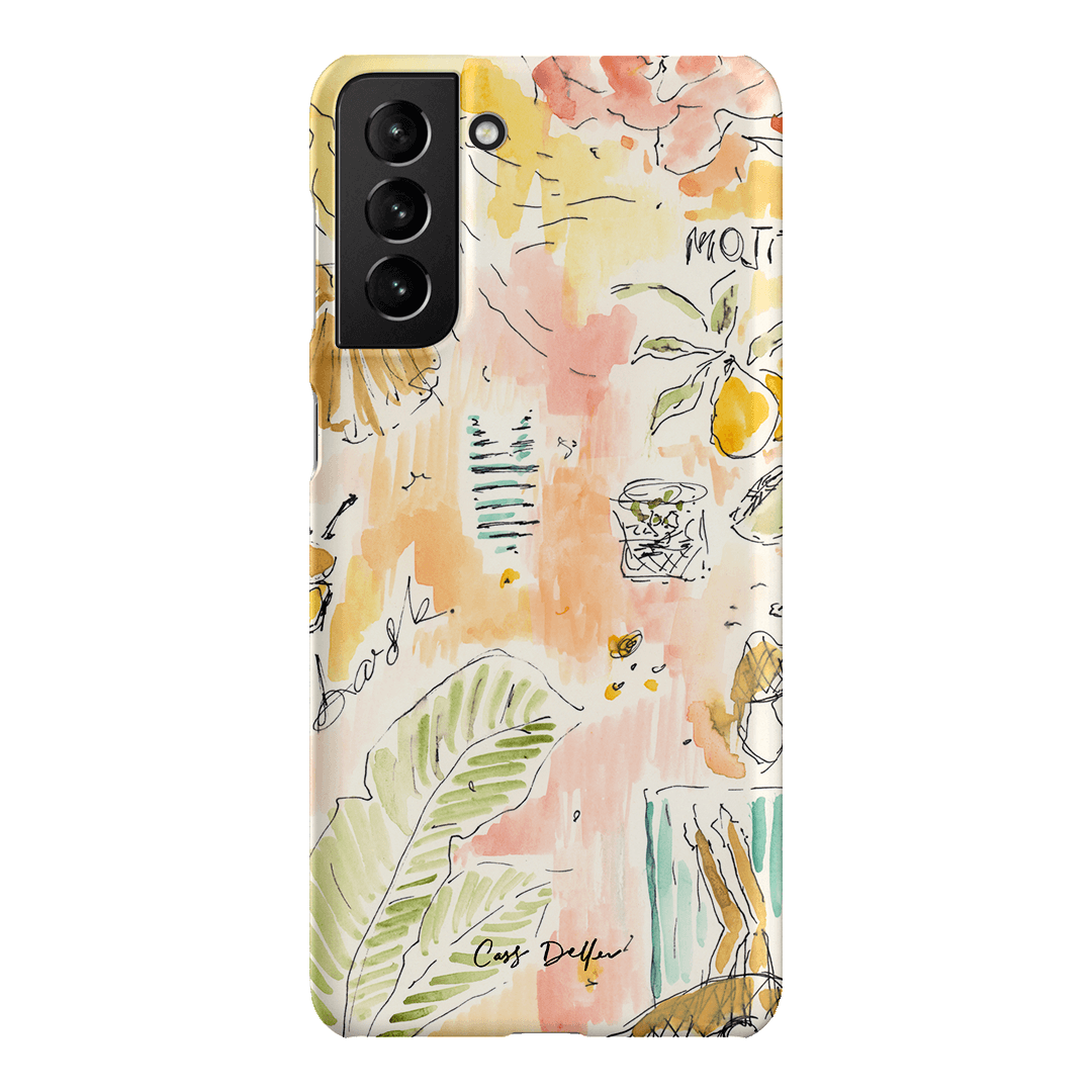 Mojito Printed Phone Cases Samsung Galaxy S21 Plus / Snap by Cass Deller - The Dairy