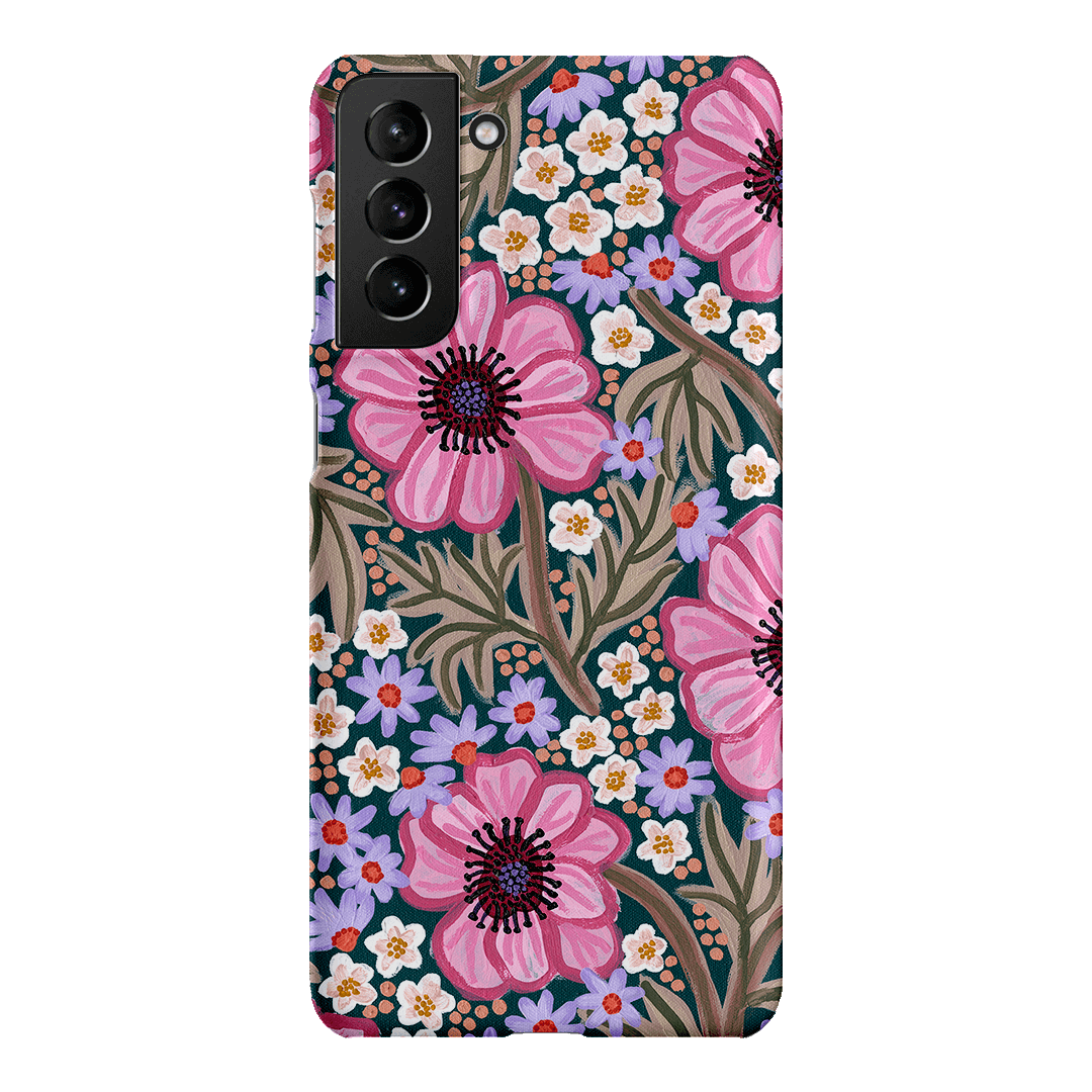 Pretty Poppies Printed Phone Cases Samsung Galaxy S21 Plus / Snap by Amy Gibbs - The Dairy