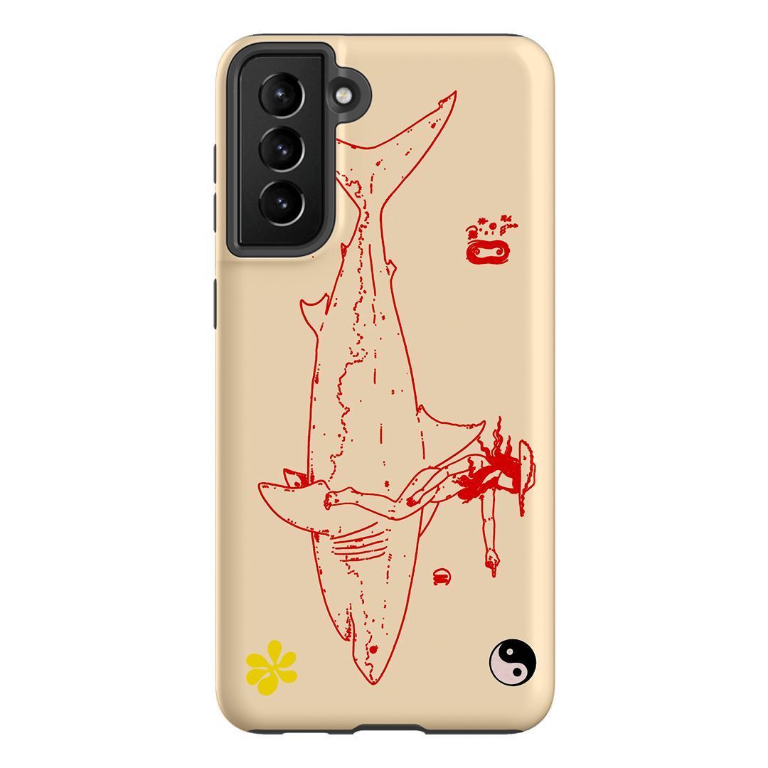 1800-Busy-Rn in Cream Printed Phone Cases Samsung Galaxy S21 Plus / Armoured by Easty Beasty - The Dairy