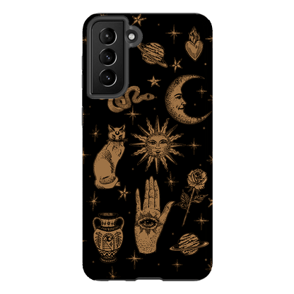 Astro Flash Noir Printed Phone Cases Samsung Galaxy S21 Plus / Armoured by Veronica Tucker - The Dairy
