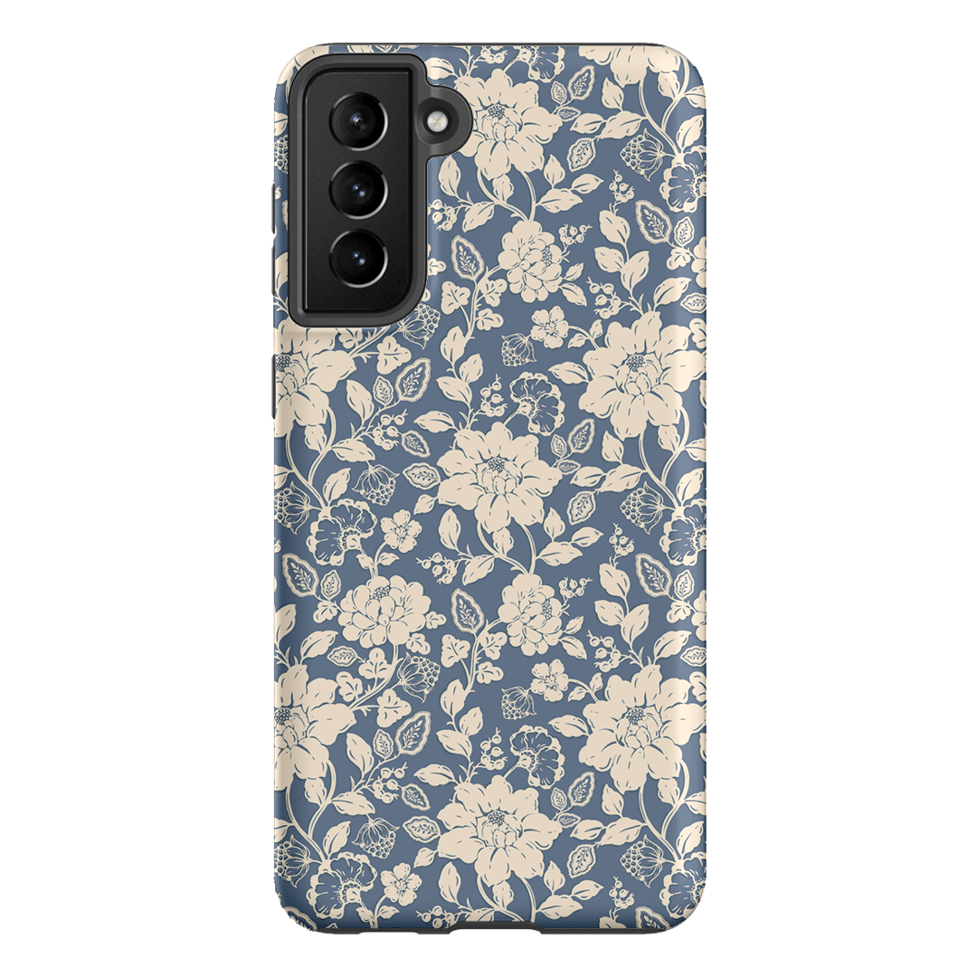 Blue Garden Printed Phone Cases Samsung Galaxy S21 Plus / Armoured by Kasiags Art - The Dairy