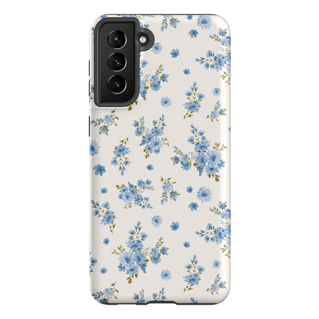 Blue Meadow Printed Phone Cases Samsung Galaxy S21 Plus / Armoured by Kasiags Art - The Dairy
