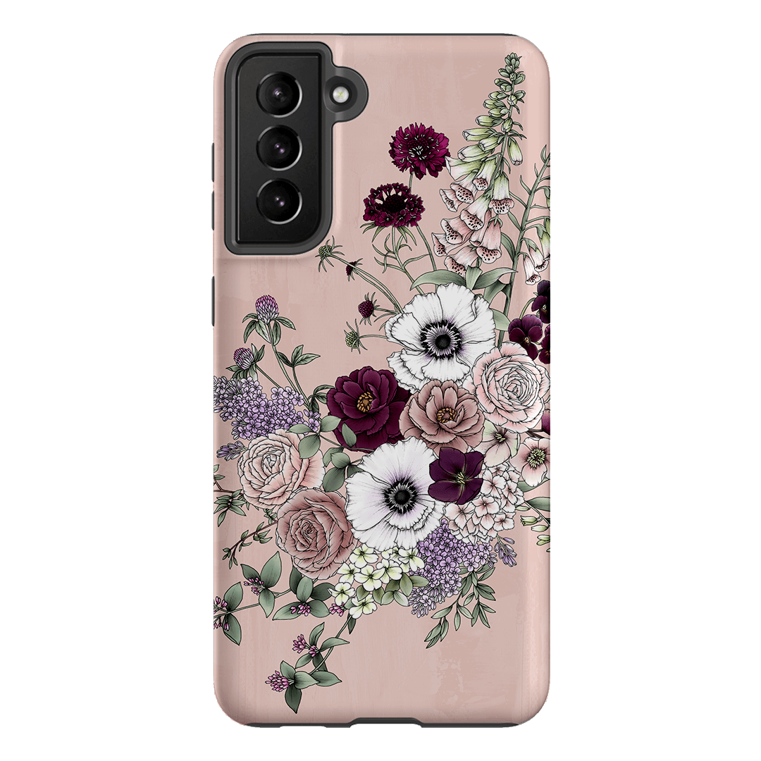 Blush Wildflowers Printed Phone Cases Samsung Galaxy S21 Plus / Armoured by Typoflora - The Dairy