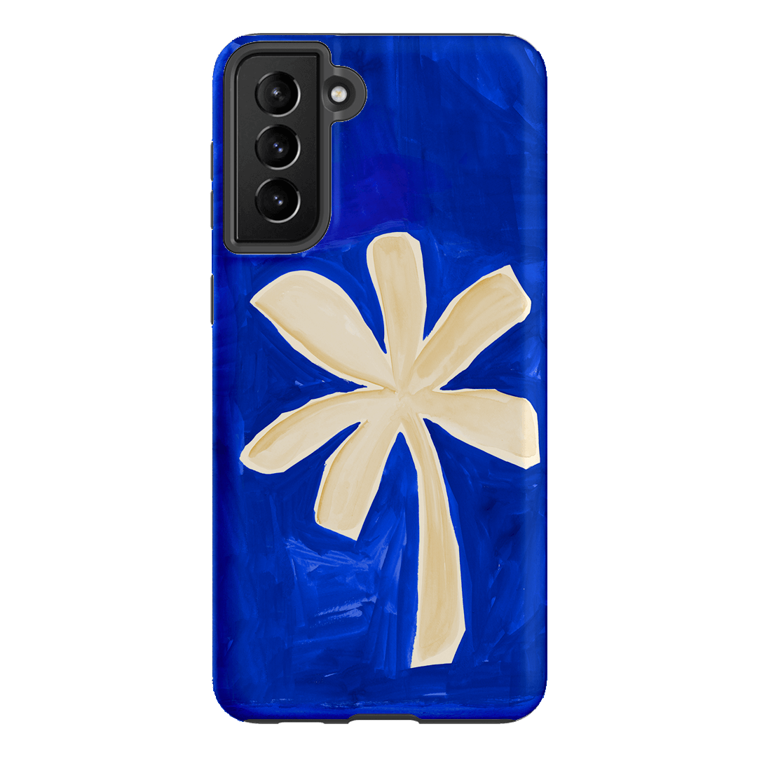 Bleu Palm Printed Phone Cases Samsung Galaxy S21 Plus / Armoured by Charlie Taylor - The Dairy