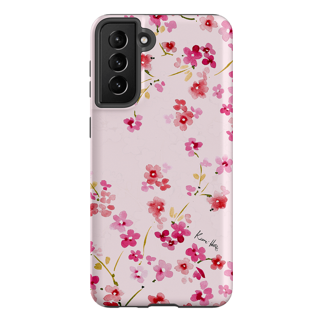 Cherry Blossom Printed Phone Cases Samsung Galaxy S21 Plus / Armoured by Kerrie Hess - The Dairy