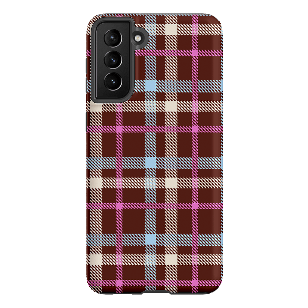 Confetti Plaid Printed Phone Cases Samsung Galaxy S21 Plus / Armoured by The Dairy - The Dairy