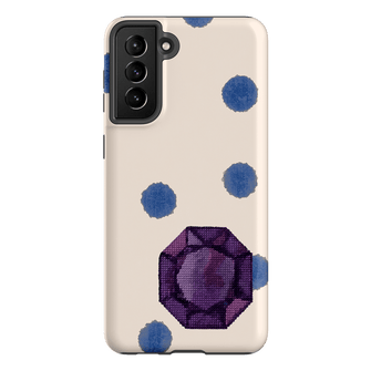 February Amethyst Printed Phone Cases Samsung Galaxy S21 Plus / Armoured by Joiana - The Dairy