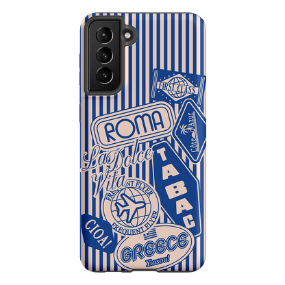 Frequent Flyer Printed Phone Cases Samsung Galaxy S21 Plus / Armoured by The Dairy - The Dairy