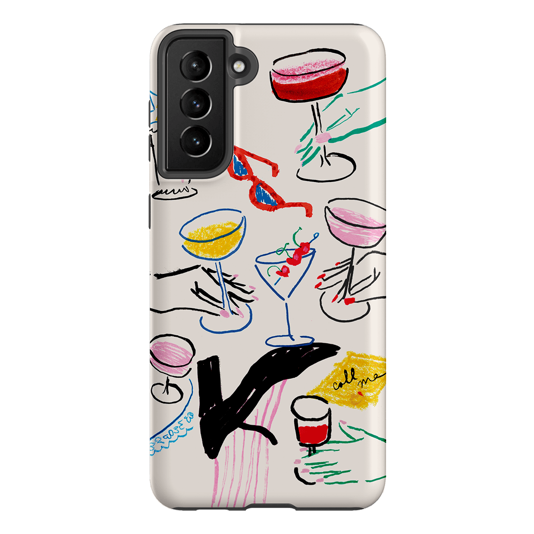 Girls Night Out Printed Phone Cases Samsung Galaxy S21 Plus / Armoured by Phthalo Ruth - The Dairy