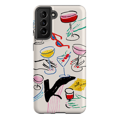 Girls Night Out Printed Phone Cases Samsung Galaxy S21 Plus / Armoured by Phthalo Ruth - The Dairy