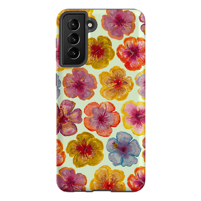 Hibiscus Holiday Sorbet Printed Phone Cases Samsung Galaxy S21 Plus / Armoured by BG. Studio - The Dairy