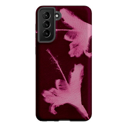 Hibiscus Glow Printed Phone Cases Samsung Galaxy S21 Plus / Armoured by Sally Hungerford - The Dairy