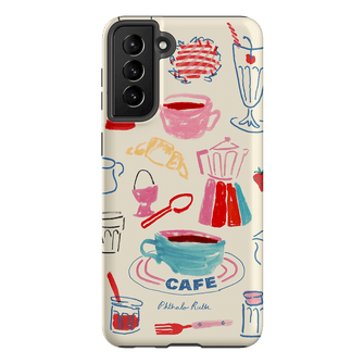 Home Cafe Printed Phone Cases Samsung Galaxy S21 Plus / Armoured by Phthalo Ruth - The Dairy