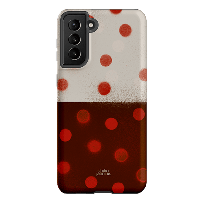 Ladybug Polka Dot Printed Phone Cases Samsung Galaxy S21 Plus / Armoured by Jasmine Dowling - The Dairy