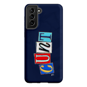 Lil Cnts Blue Printed Phone Cases Samsung Galaxy S21 Plus / Armoured by Margarbs Art - The Dairy