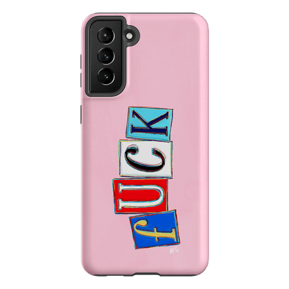 Lil Fcks Pink Printed Phone Cases Samsung Galaxy S21 Plus / Armoured by Margarbs Art - The Dairy