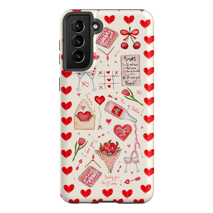 Love Note Printed Phone Cases Samsung Galaxy S21 Plus / Armoured by BG. Studio - The Dairy