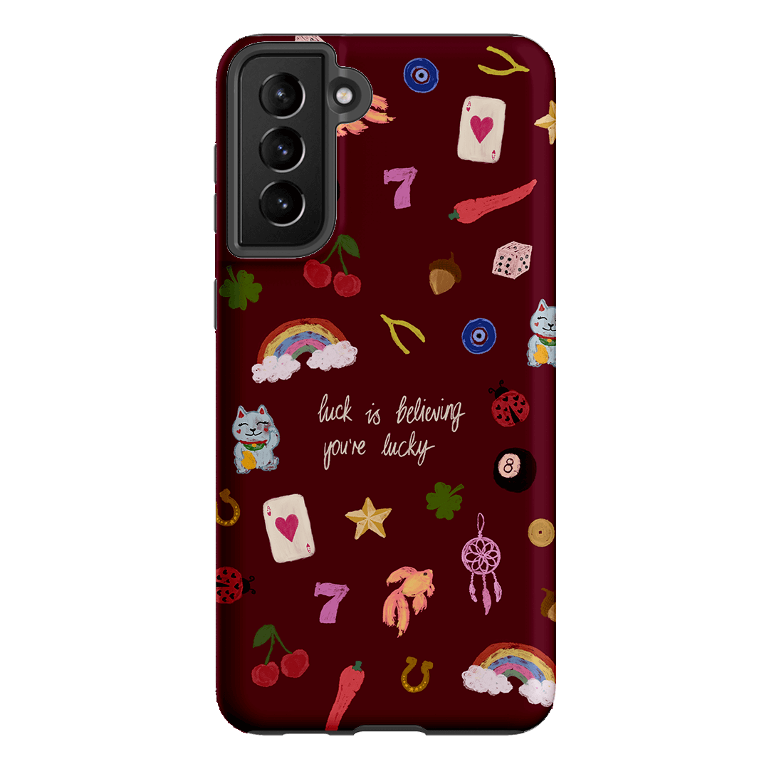 Lucky Printed Phone Cases Samsung Galaxy S21 Plus / Armoured by Amy Gibbs - The Dairy