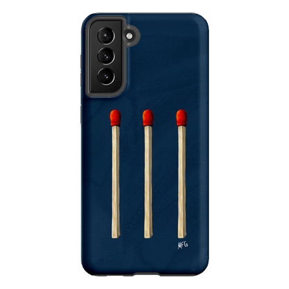 Matchstick Printed Phone Cases Samsung Galaxy S21 Plus / Armoured by Margarbs Art - The Dairy
