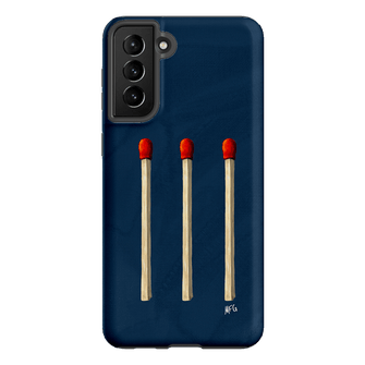 Matchstick Printed Phone Cases Samsung Galaxy S21 Plus / Armoured by Margarbs Art - The Dairy