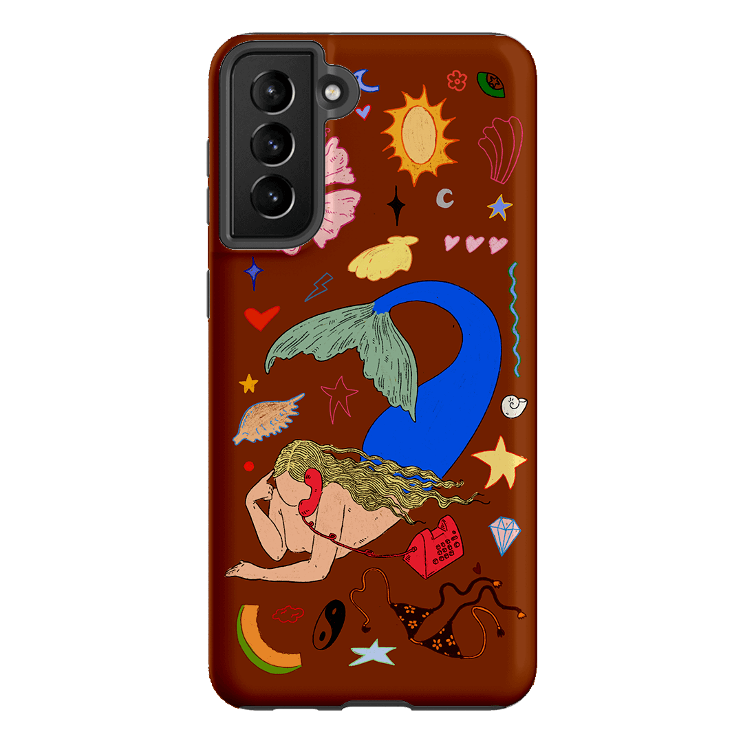 Mermaid Salad Chocolate Printed Phone Cases Samsung Galaxy S21 Plus / Armoured by Easty Beasty - The Dairy
