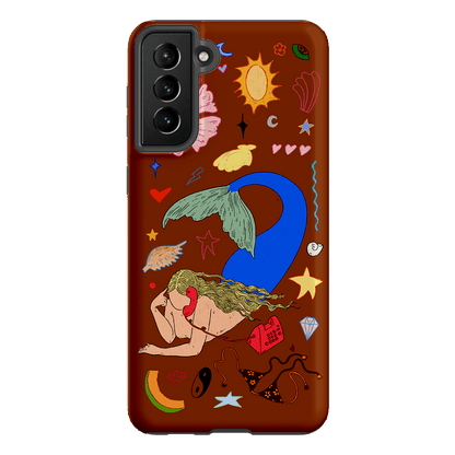 Mermaid Salad Chocolate Printed Phone Cases Samsung Galaxy S21 Plus / Armoured by Easty Beasty - The Dairy