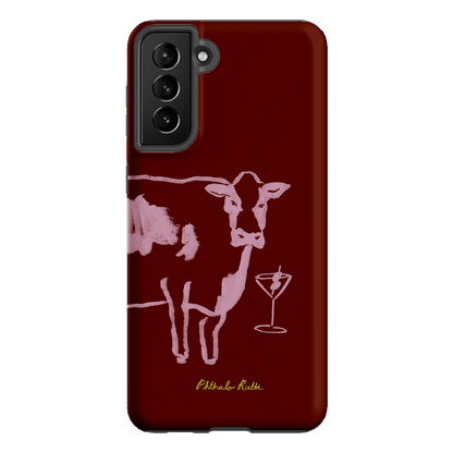 Mootini Berry Printed Phone Cases Samsung Galaxy S21 Plus / Armoured by Phthalo Ruth - The Dairy