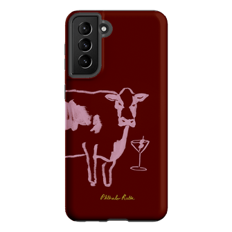Mootini Berry Printed Phone Cases Samsung Galaxy S21 Plus / Armoured by Phthalo Ruth - The Dairy