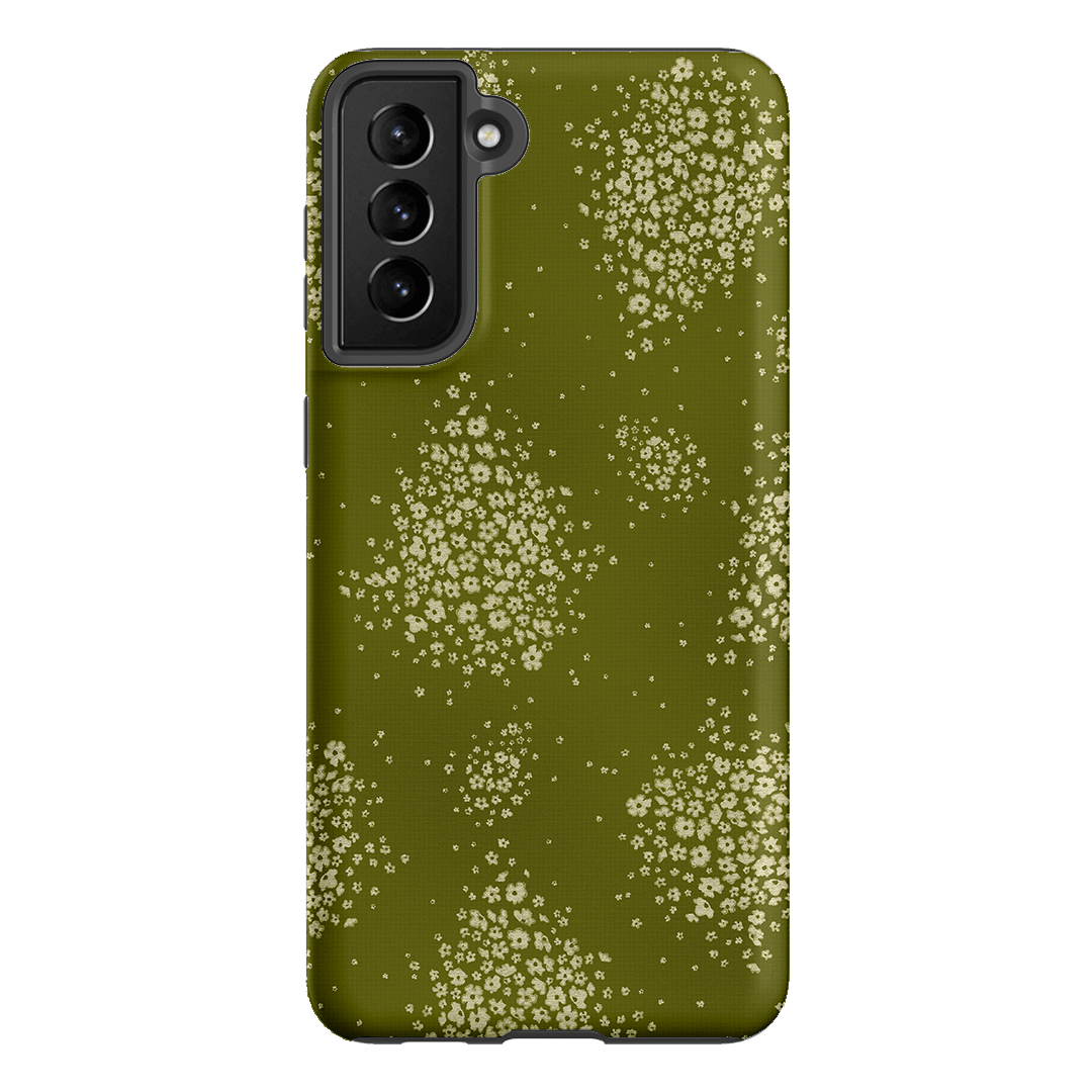 Olive Bloom Printed Phone Cases Samsung Galaxy S21 Plus / Armoured by Veronica Tucker - The Dairy