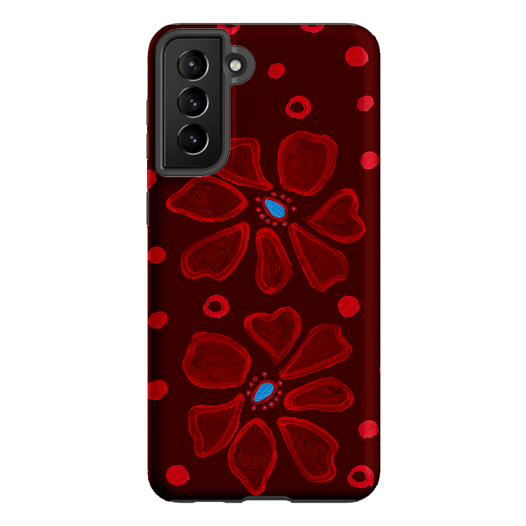 Painted Petal Rouge Printed Phone Cases Samsung Galaxy S21 Plus / Armoured by BG. Studio - The Dairy