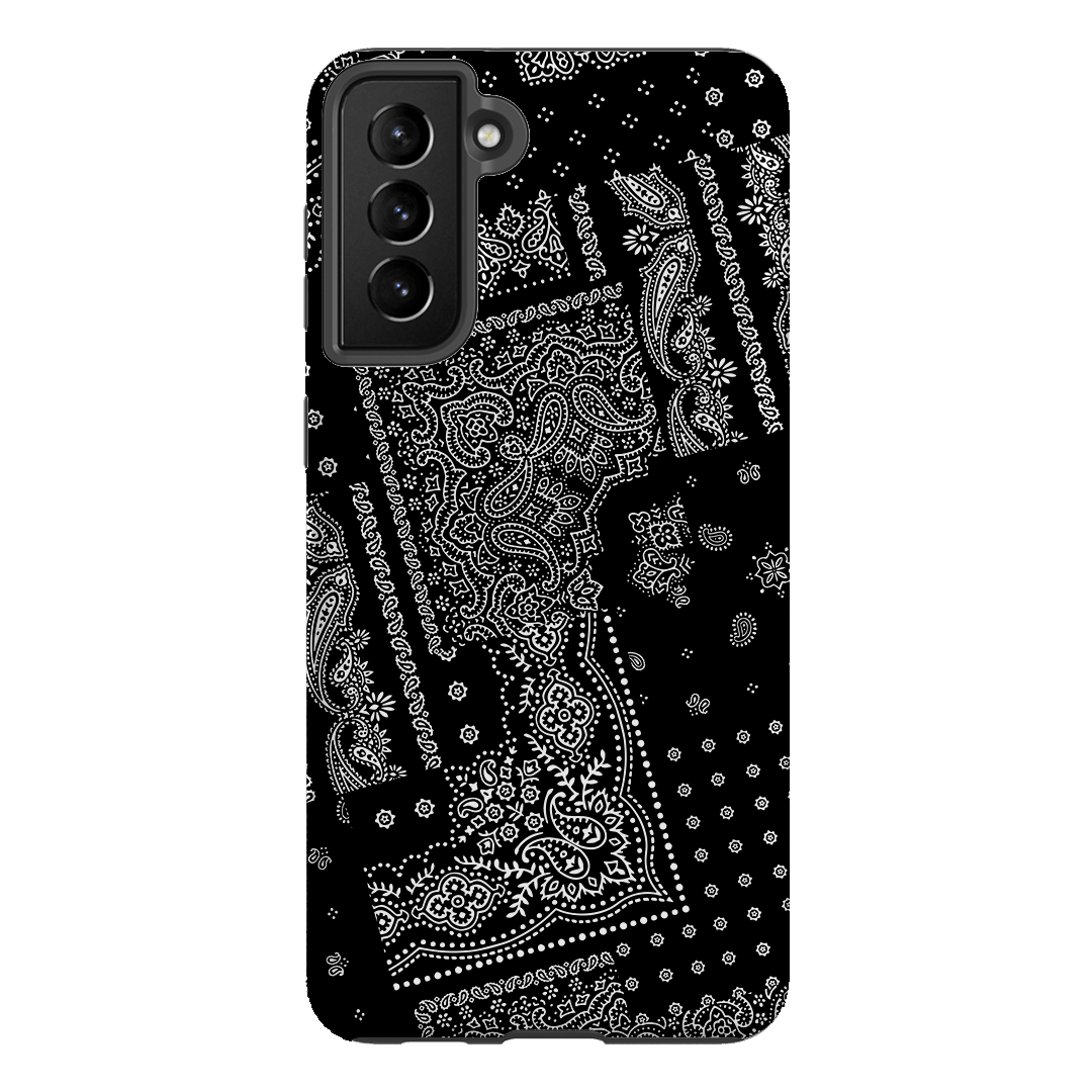 Paisley Noir Printed Phone Cases Samsung Galaxy S21 Plus / Armoured by The Dairy - The Dairy