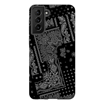 Paisley Noir Printed Phone Cases Samsung Galaxy S21 Plus / Armoured by The Dairy - The Dairy