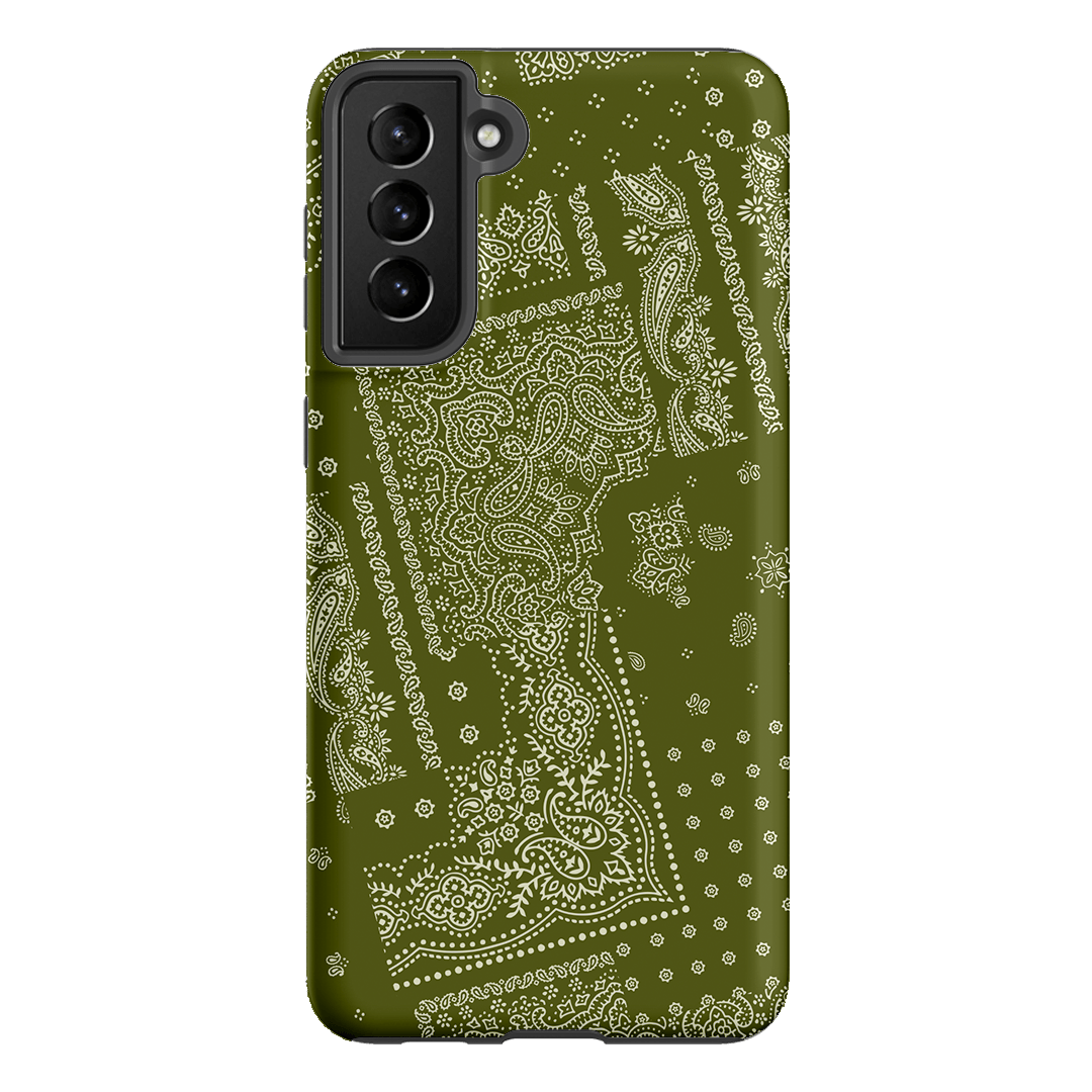 Paisley Fern Printed Phone Cases Samsung Galaxy S21 Plus / Armoured by The Dairy - The Dairy