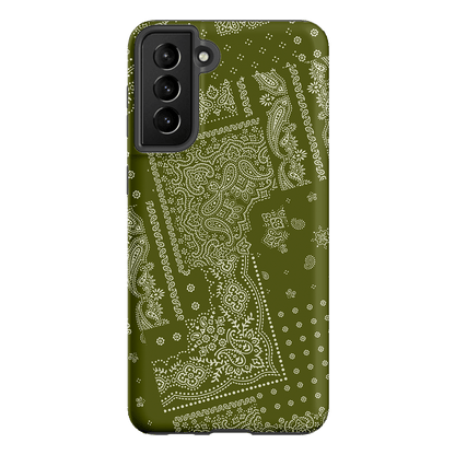 Paisley Fern Printed Phone Cases Samsung Galaxy S21 Plus / Armoured by The Dairy - The Dairy