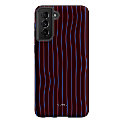 Panama Burgundy Printed Phone Cases Samsung Galaxy S21 Plus / Armoured by Apero - The Dairy