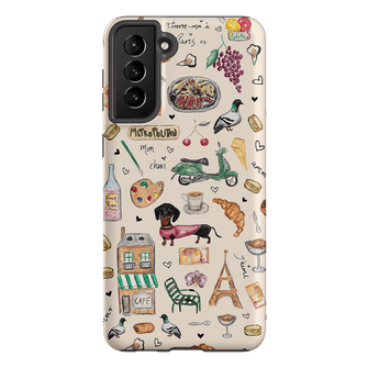 Parisian Daydream Printed Phone Cases Samsung Galaxy S21 Plus / Armoured by BG. Studio - The Dairy
