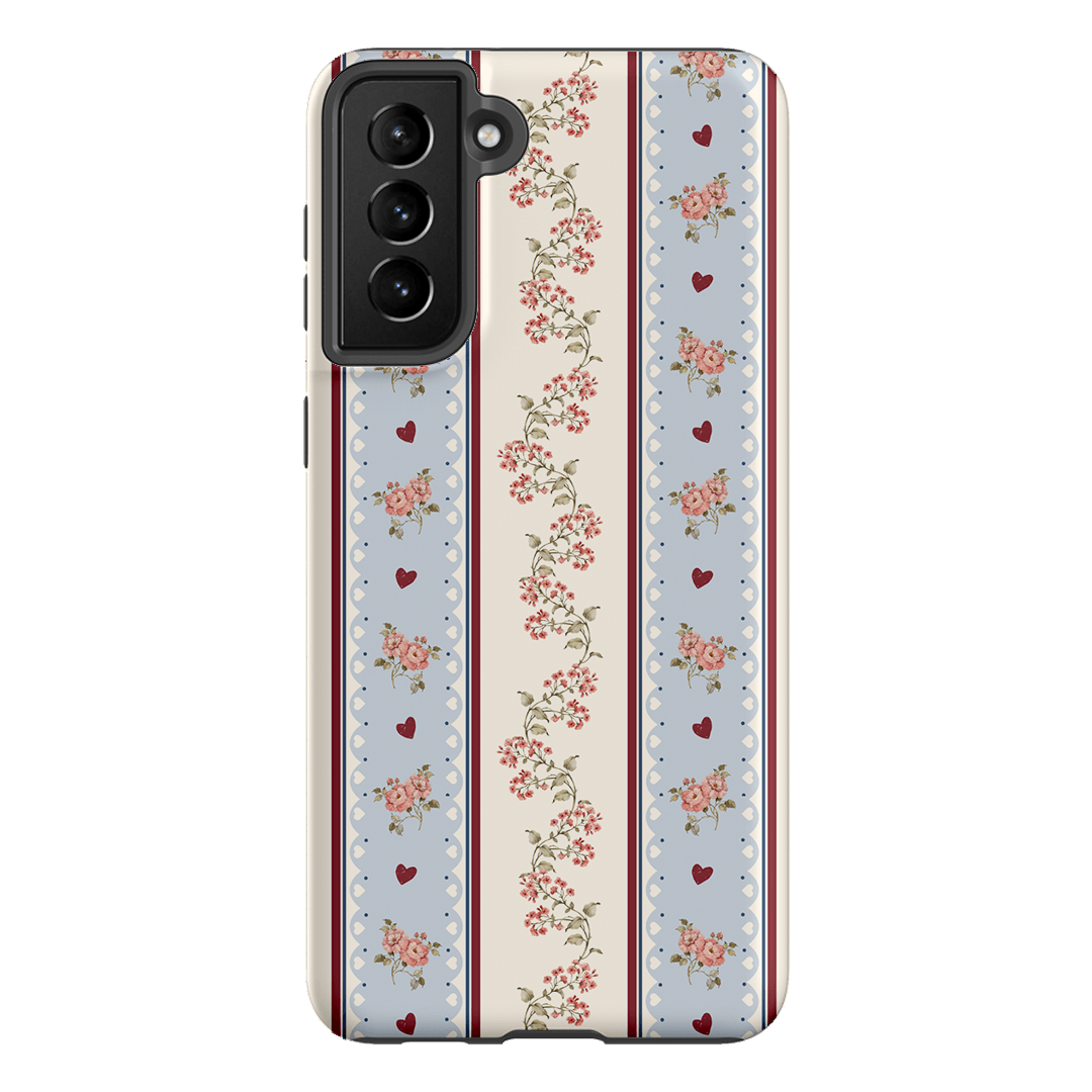 Pastel Stripe Printed Phone Cases Samsung Galaxy S21 Plus / Armoured by Kasiags Art - The Dairy