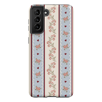 Pastel Stripe Printed Phone Cases Samsung Galaxy S21 Plus / Armoured by Kasiags Art - The Dairy
