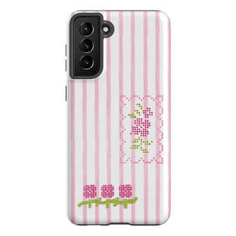 Patchwork Pink Printed Phone Cases Samsung Galaxy S21 Plus / Armoured by Kayla Carr - The Dairy