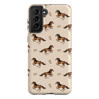 Running Horse Printed Phone Cases Samsung Galaxy S21 Plus / Armoured by Kasiags Art - The Dairy