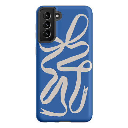 Something Blue Ribbon Printed Phone Cases Samsung Galaxy S21 Plus / Armoured by Jasmine Dowling - The Dairy