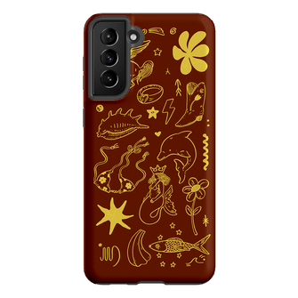 Spiced Cowboy Chocolate Printed Phone Cases Samsung Galaxy S21 Plus / Armoured by Easty Beasty - The Dairy